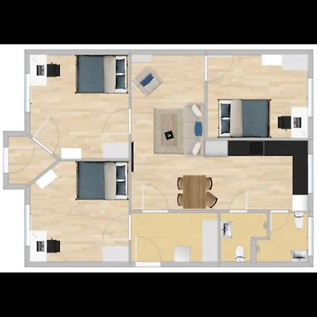 Fjeldgaard Проживание в семье Оденсе